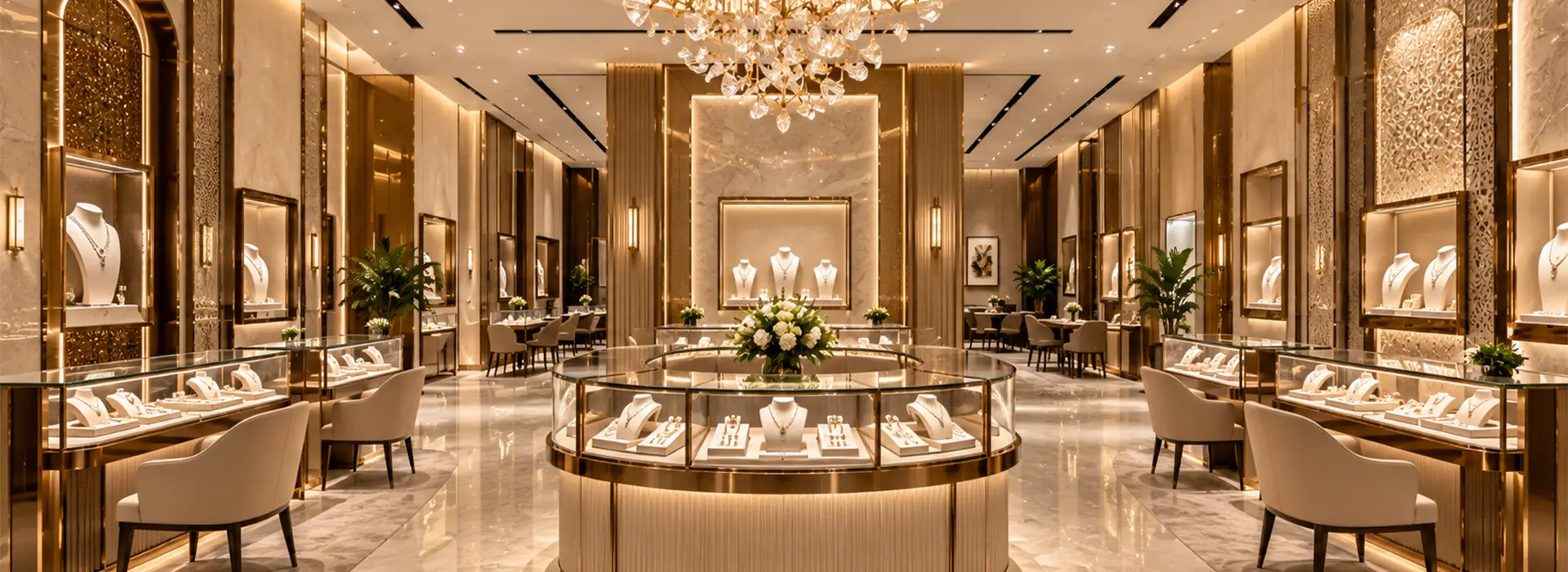 Jewellery Shop Interior Designer in Delhi