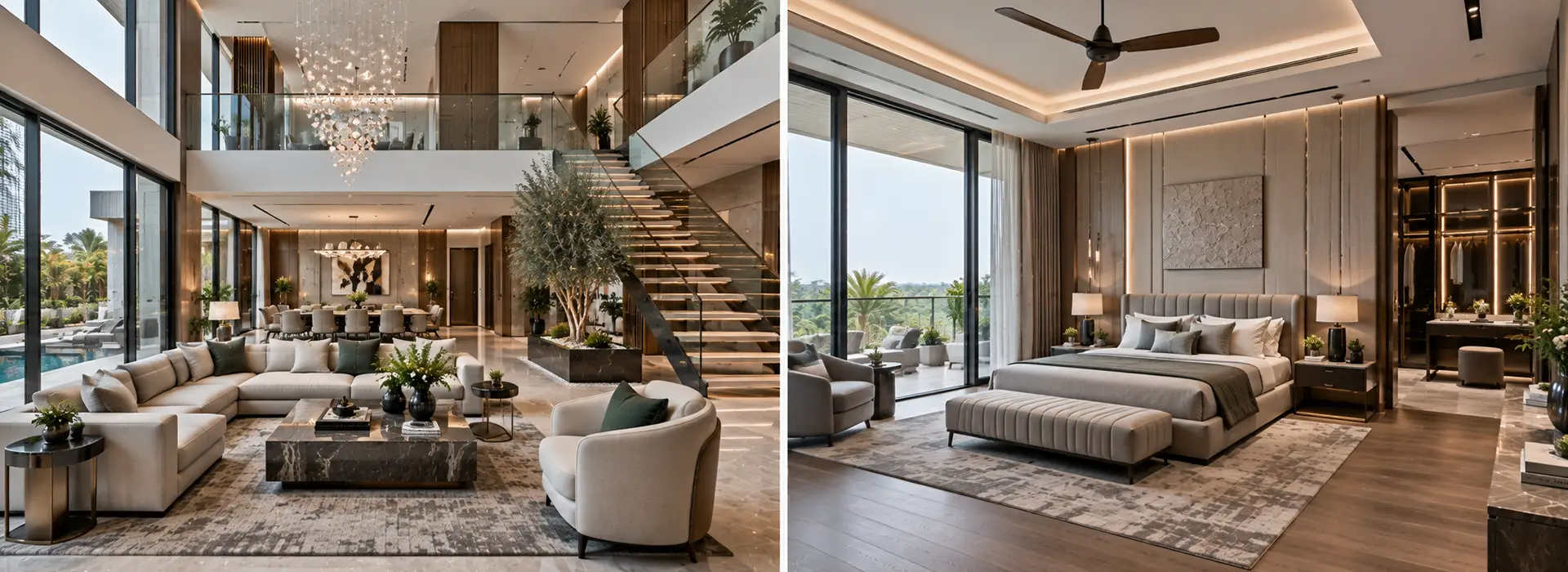 Villa Interior Designers in Delhi