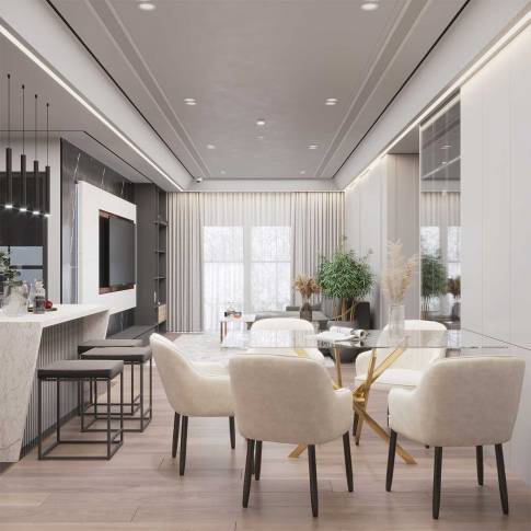4BHK Flat Interior Designer in India