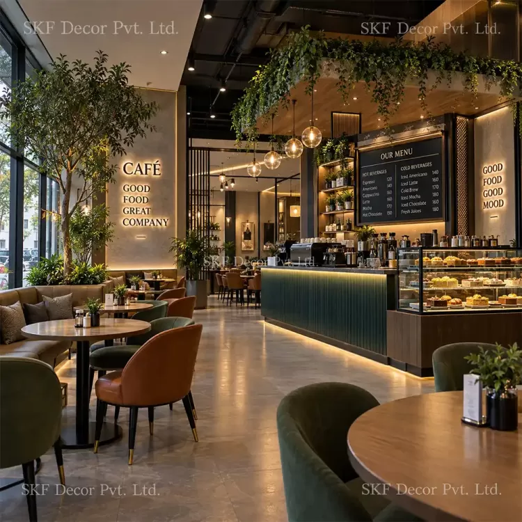 Cafe Interior Designers in Delhi