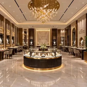 Jewellery Shop Interior Designer in Delhi