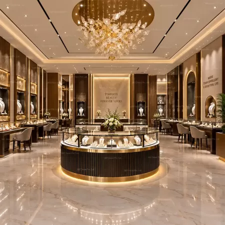 Jewellery Shop Interior Designer in Delhi
