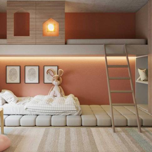 Kid's Bedroom Interior Design in India