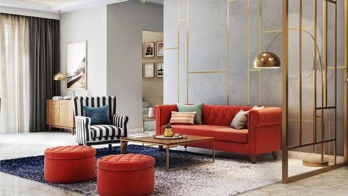 Living Room Interior Designers in Vikas Puri