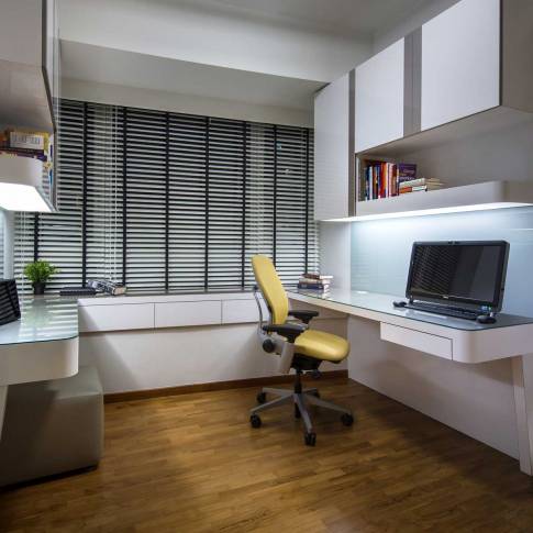 Study Room Interior Design in India