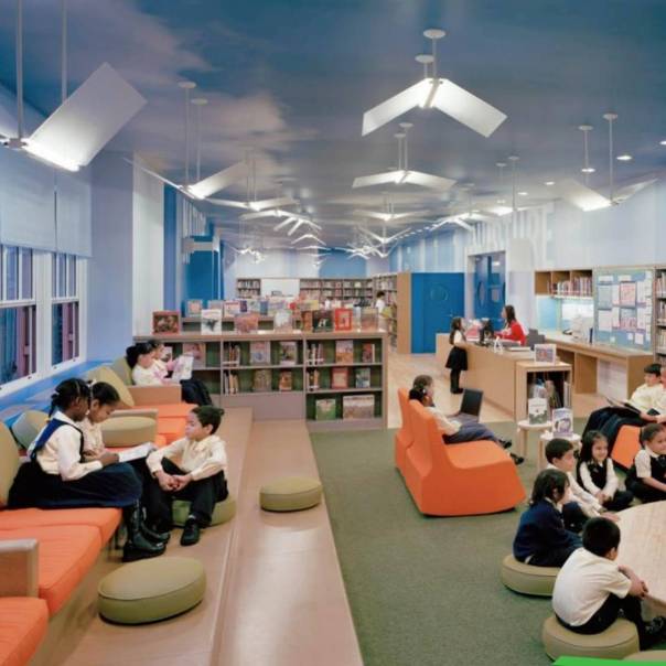 Colorful and Interactive School Interior Design for Kids in India