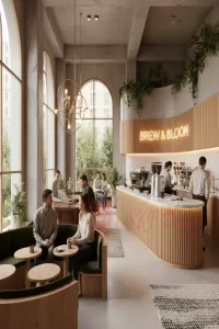 Customized Cafe And Restaurant Interior Designer For Commercial Spaces in India