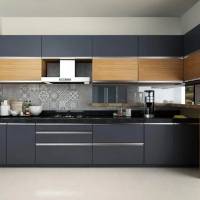 Luxury Grey Modular Kitchen for Modern Living in India