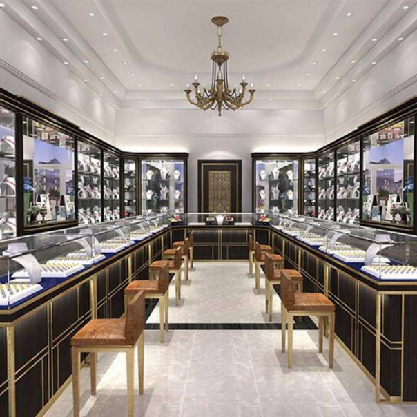 Luxury Jewellery Store Design with Elegant Lighting in India