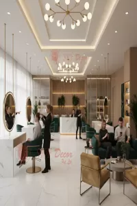 Luxury Salon Interior Design Services For Modern Beauty Spaces in Delhi