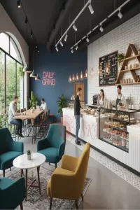 Modern Cafe And Restaurant Interior Design For Customer Experience in India