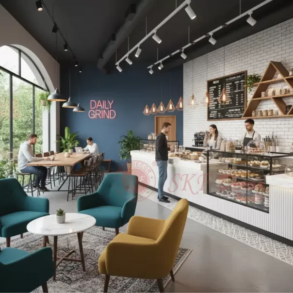 Modern Cafe And Restaurant Interior Design For Customer Experience in India