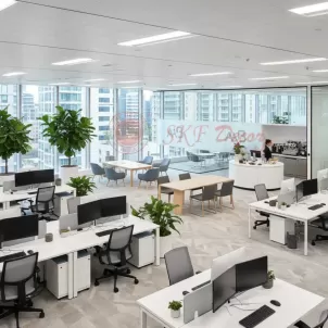 Modern Office Interior Design For Productive Work Environments in India
