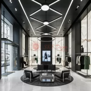 Modern Showroom Interior Design For Retail Display Spaces in India