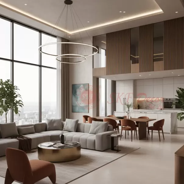 Modern Villa Interior Design Services For Spacious Homes in India