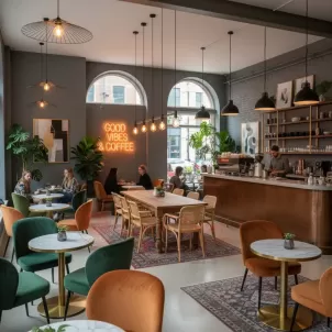 Premium Cafe And Restaurant Interior Design Solutions For Hospitality in India