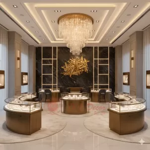 Professional Jewellery Showroom Interior Designer For Retail Spaces in India