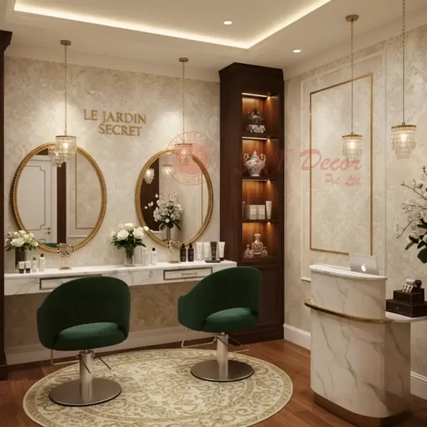 Professional Salon Interior Design For Modern Salons in Delhi
