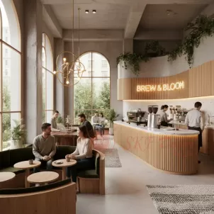 Stylish Restaurant Interior Design For Customer Experience in India