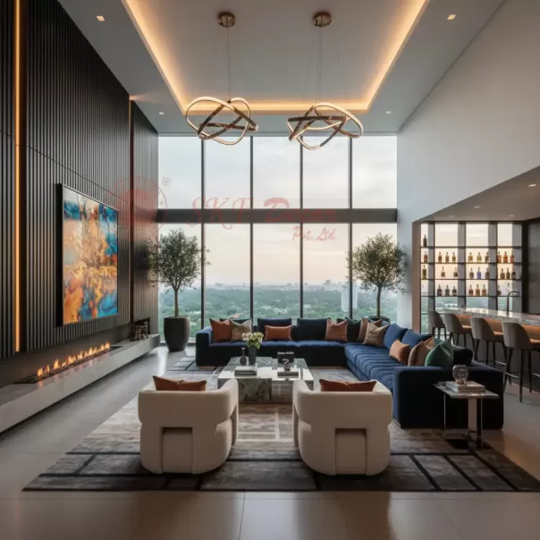 Turnkey Bungalow Interior Designer For Complete Home Interiors in Delhi